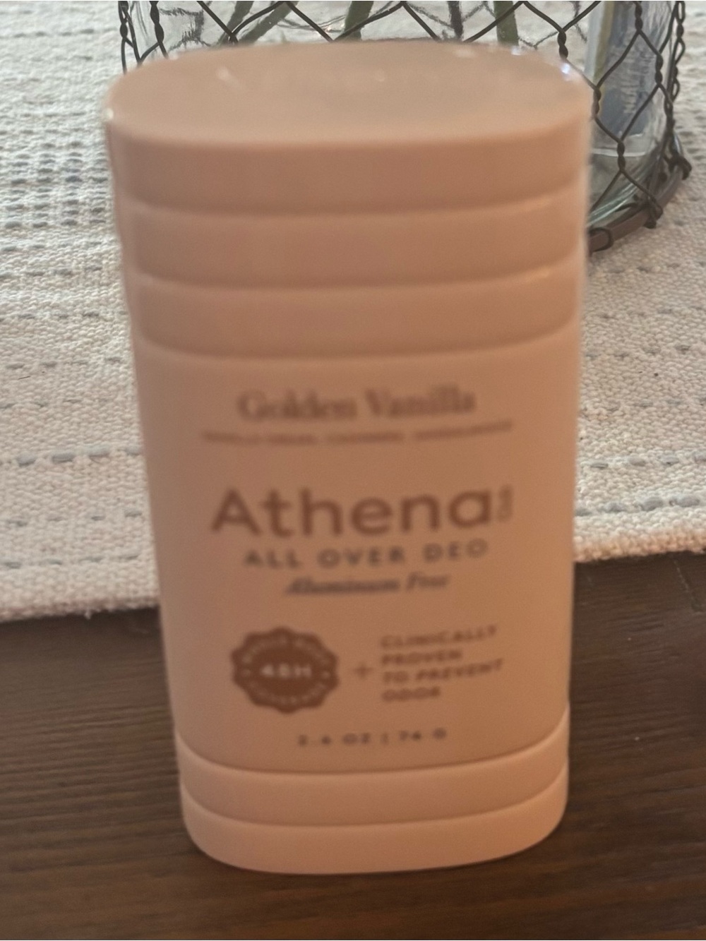Athena Club All Over Deo Golden Vanilla Aluminum-Free 2.6 oz